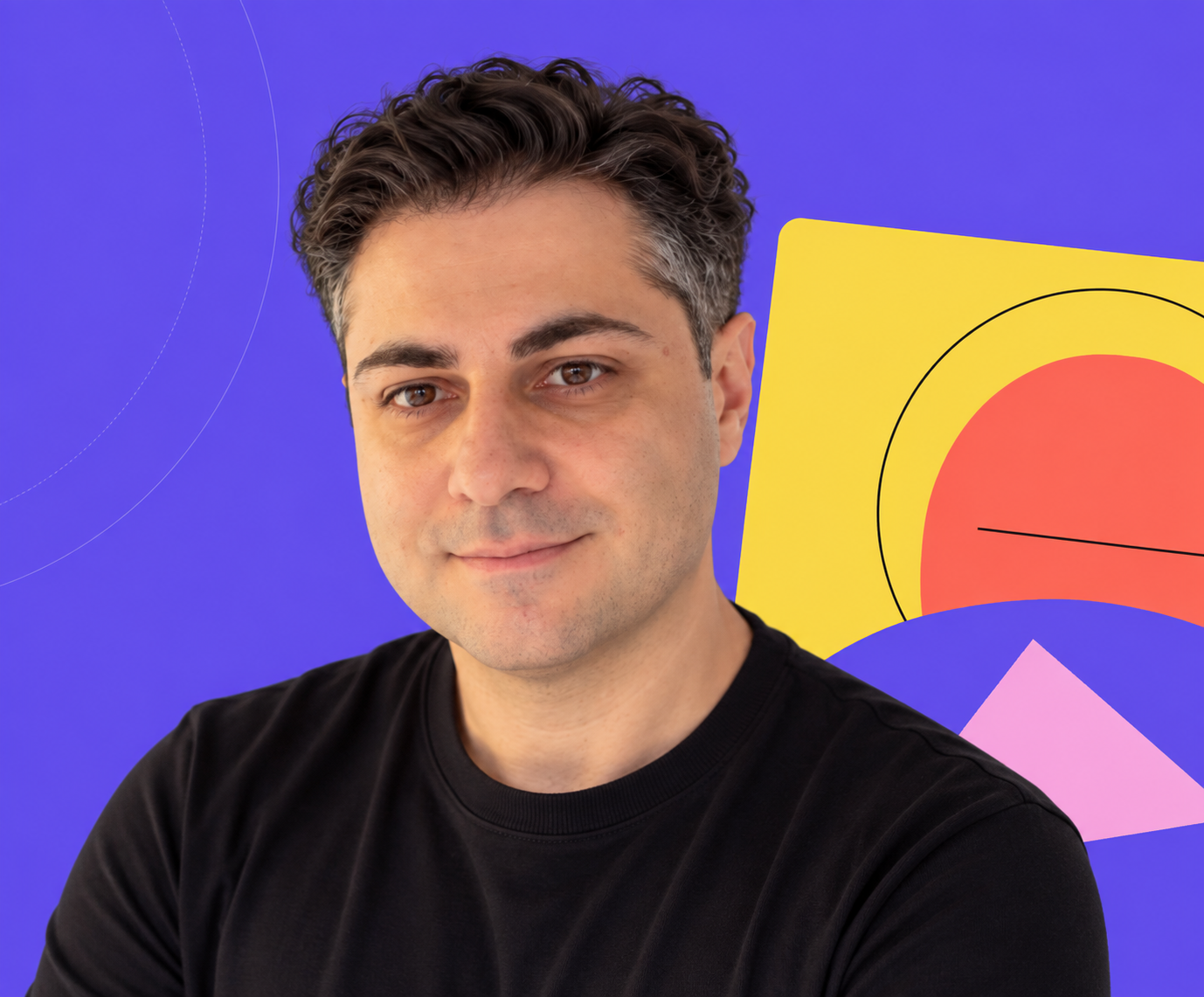 Portrait of Pogos Kazarian, MALENO founder and creative producer