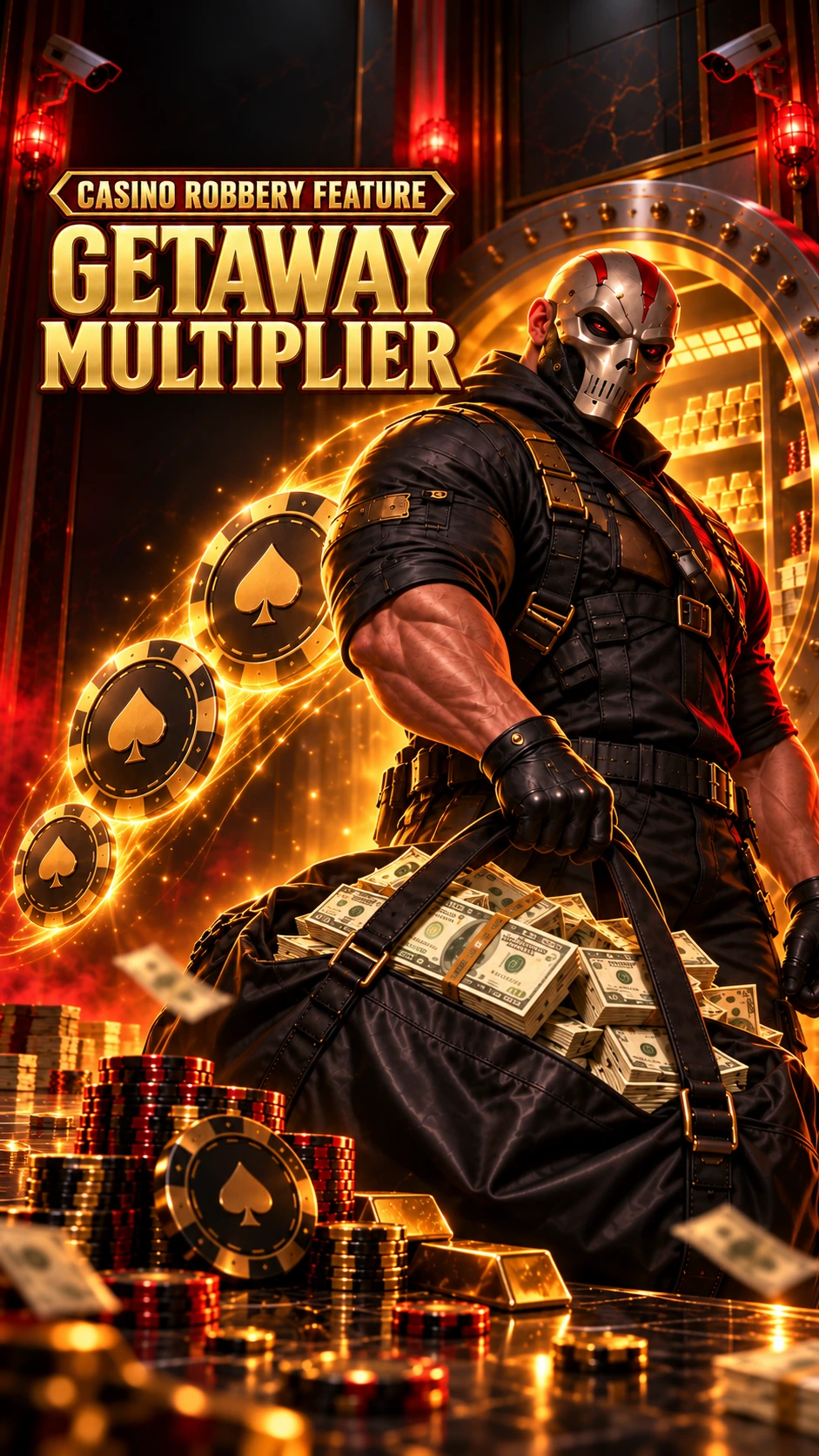 Casino Robbery 9 by 16 vertical output